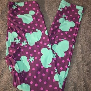 LuLaRoe Disney Leggings One Size (Adult 2-10)